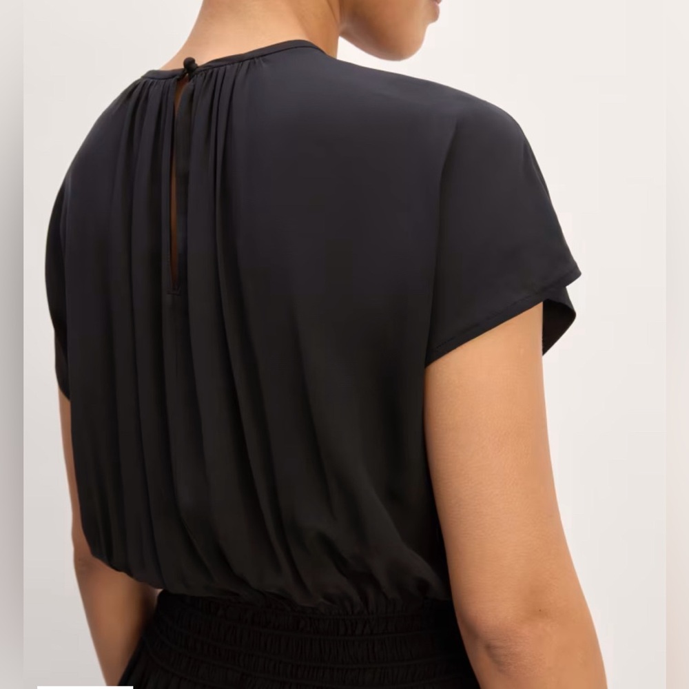 Everlane The Gathered Midi Dress size S - Picture 5 of 7